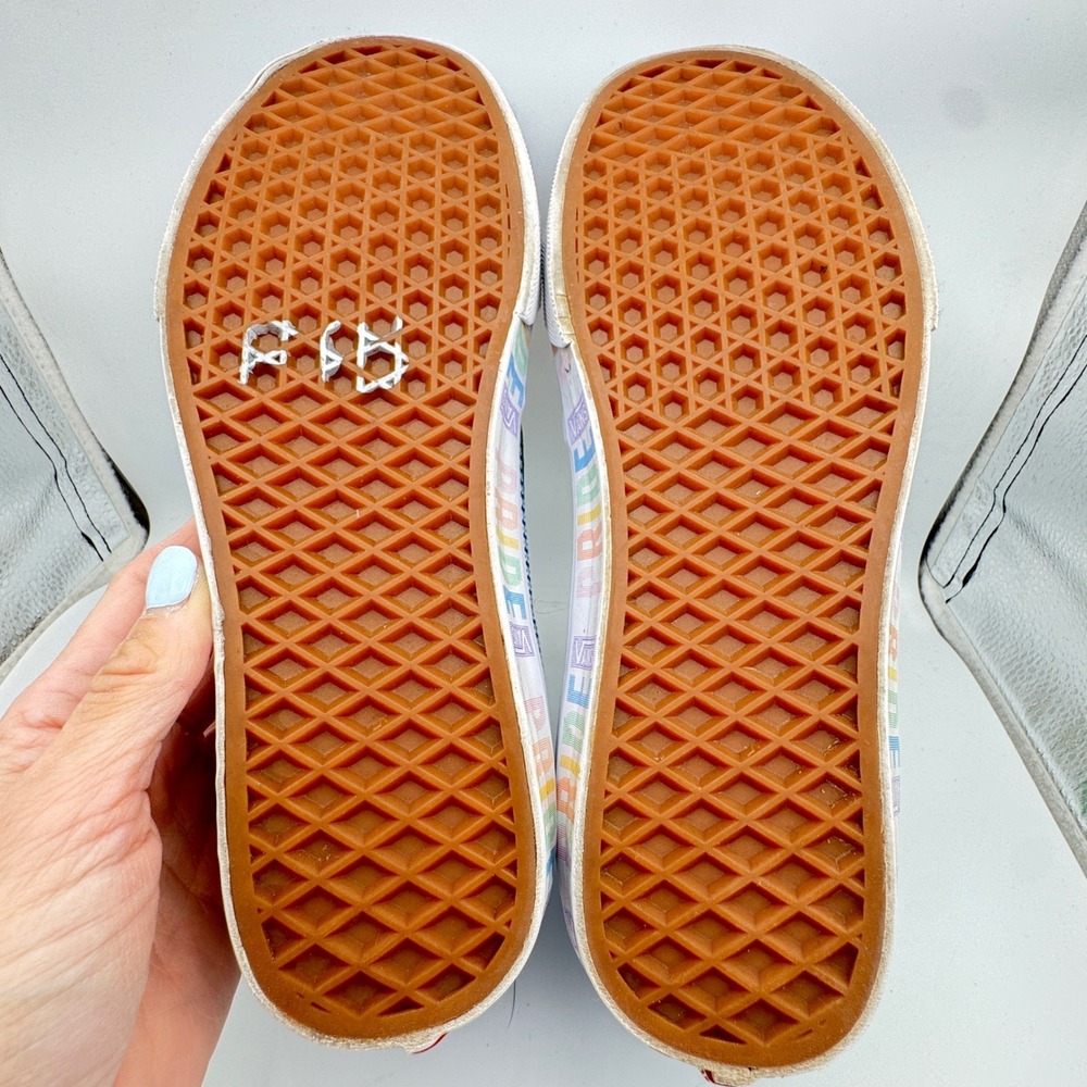 Vans Sk8-Mid Pride Patchwork Multicolor Alphabet … - image 10